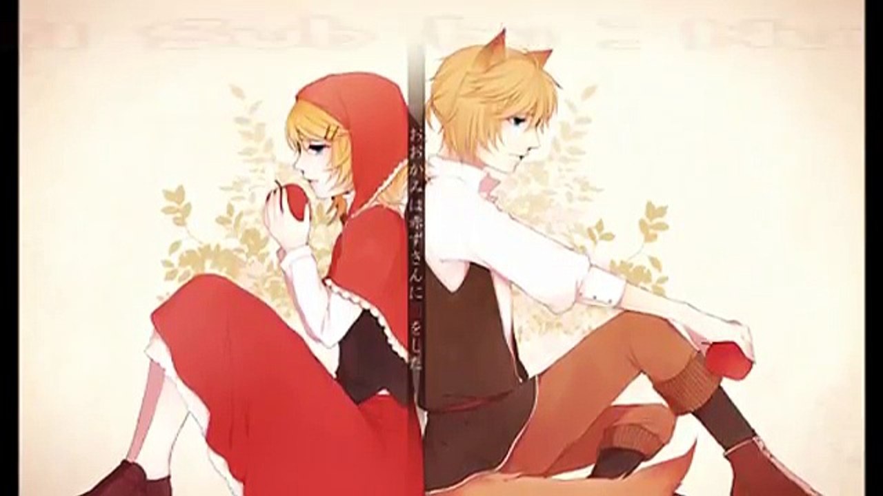 Kagamine Rin Len - Ookami wa Akazukin ni Koi wo Shita - Kanji, English, Romaji Sub