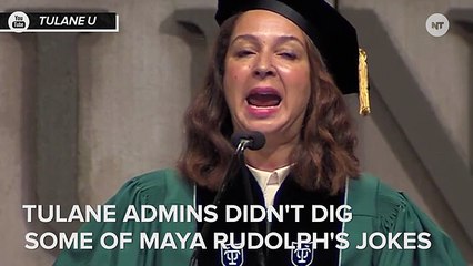 Maya Rudolph's Commencement Speech Was Totally Bonkers