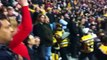 Crowd (fan) fight in stands at Boston Bruins - Montreal Canadiens Hockey Game November 27 2011 in HD
