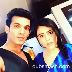 Dubsmash of Indian TV actress Radhika Madan
