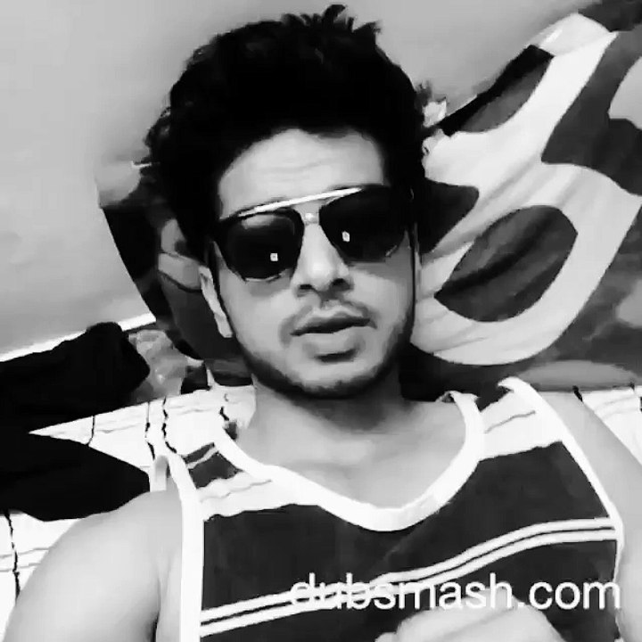 Dubsmash of Indian TV actor Fahad Ali