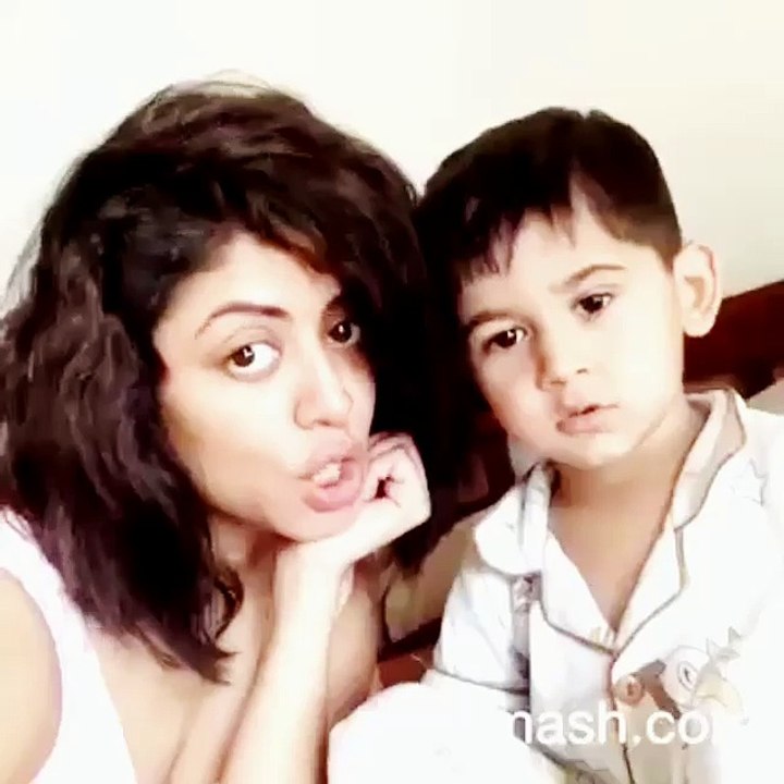 Dubsmash of Indian TV actress Kavita kaushik
