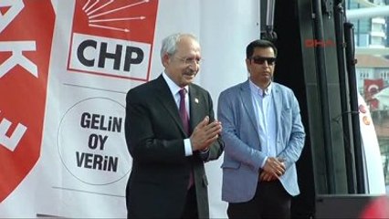 Kastamonu - CHP Lideri Kılıçdaroğlu Partisinin Kastamonu Mitinginde Konuştu 3