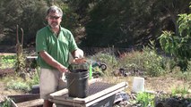 How to Grind Compost : Composting
