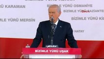 Uşak - MHP Lideri Bahçeli Partisinin Uşak Mitinginde Konuştu 2