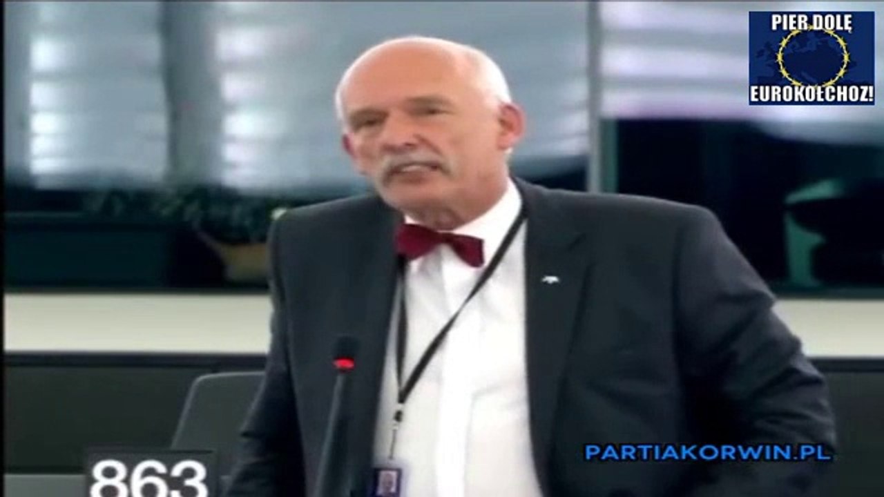 Janusz Korwin-Mikke: "Pod okupacją Unii Europejskiej stajemy się skansenem" (18.05.2015)