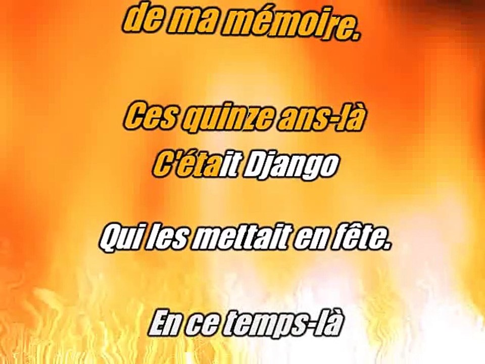 KARAOKE SACHA DISTEL - Ma première guitare