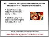 Renter Background Check - How To Choose A Rental Background Check Service