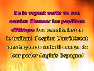 KARAOKE SACHA DISTEL - Monsieur Canibal