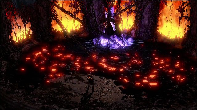 God of War III Remastered (PS4) - le combat contre Hades remasterisé