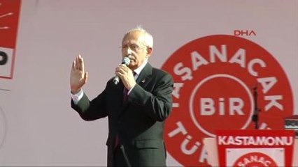 Kastamonu - CHP Lideri Kılıçdaroğlu Partisinin Kastamonu Mitinginde Konuştu 4