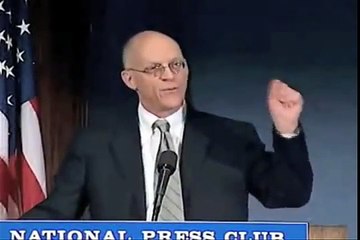 W.K. Kellogg Foundation President reads "I am Barack Obama" at Nat'l Press Club