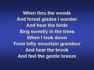 How Great Thou Art (worship video w lyrics)