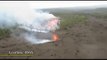 MASSIVE New volcano fissure erupting in Hawaii, shoots lava 65 feet high, USGS raw footage