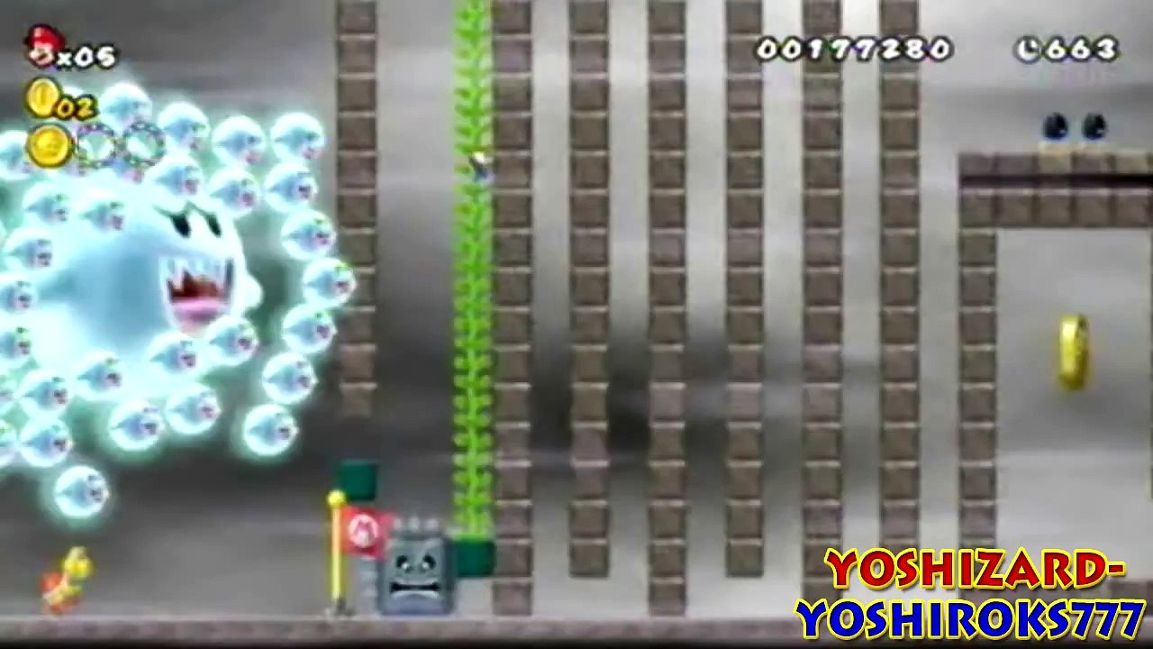 New Super Mario Bros. Wii Custom Level - Toad's Haunted Basement