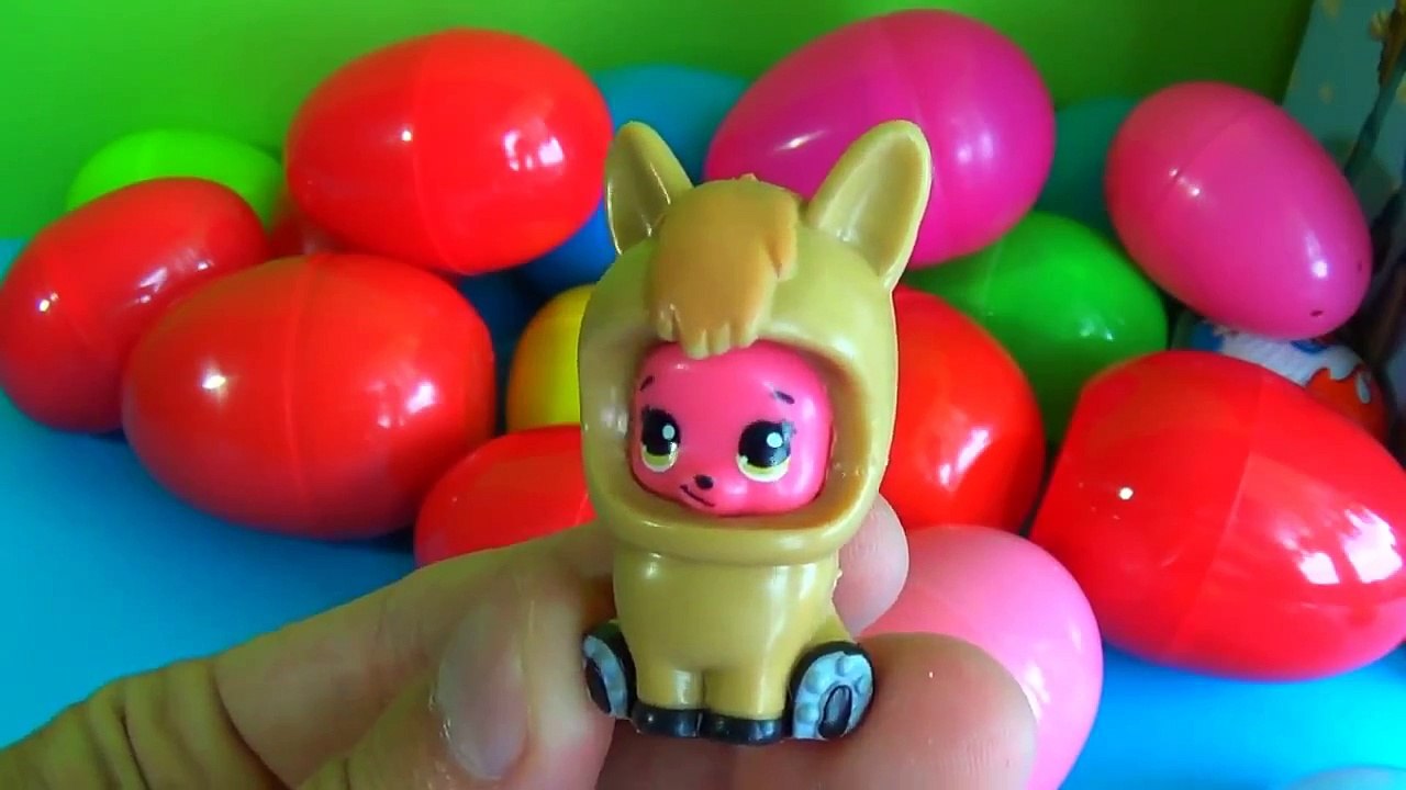 21 Surprise Eggs MARVEL Kinder Surprise LPS The SMURFS Disney Cars TURTLES Monsters UNIVERSITY!