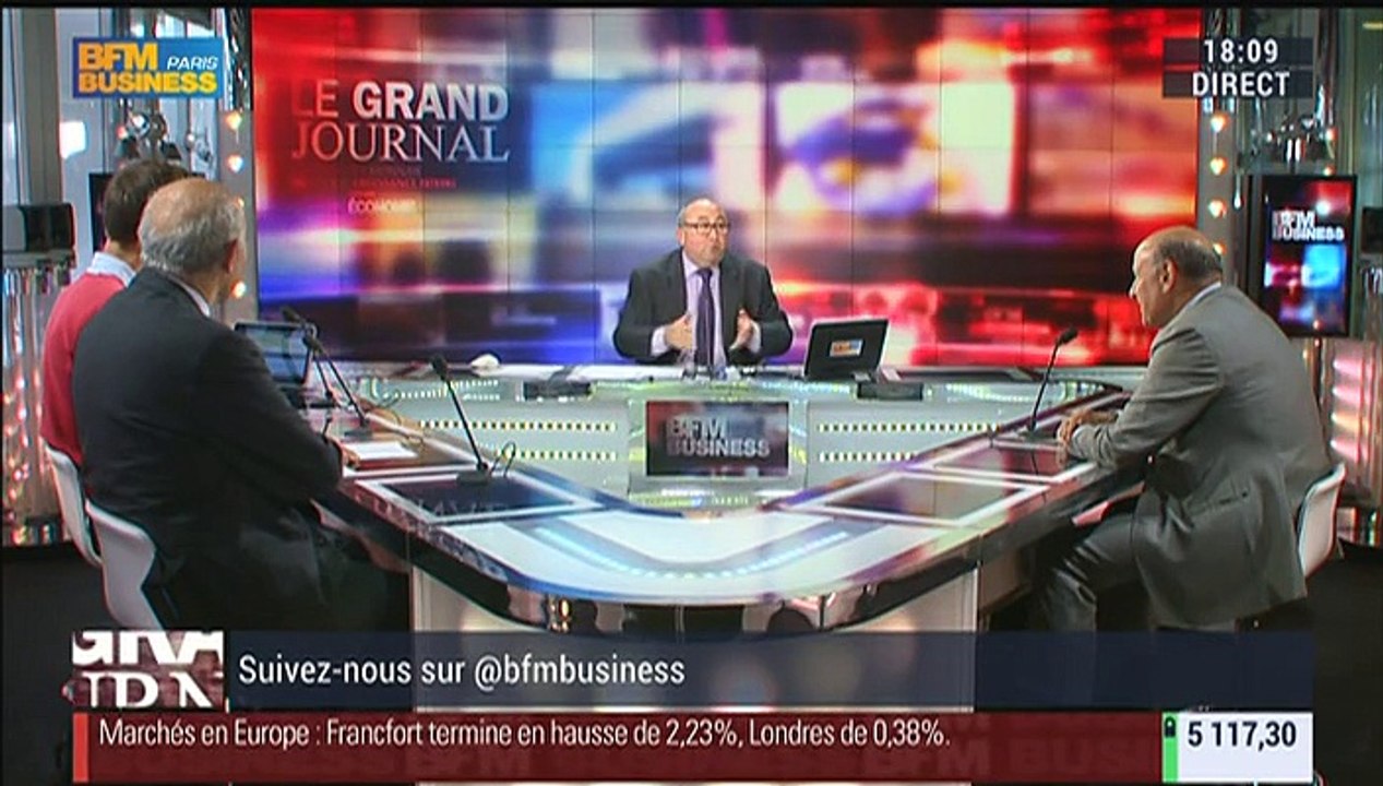 La croissance française a progressé de 0,6% au premier trimestre: Jean-Hervé Lorenzi, Luc Behagle et Jean-Marie Le Guen (1/2) - 19/05