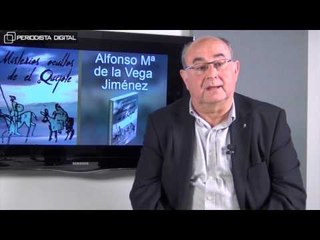 Alfonso M de la Vega Jiménez, autor de 'Misterios ocultos de El Quijote'. 14-5-2015