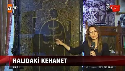 Pera Palastaki ipek halıda Atatürk'ün ölüm tarihiyle ilgili müthiş kehanet