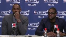 LeBron James, Dwyane Wade Game 5 Post Game Interview [5.15.2013] (Heat Advance to Conference Finals)