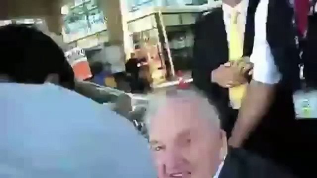 David Rockefeller Confronted On NWO (2011)