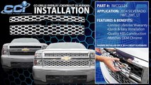 CCI Grille Overlay Upgrades 2014 Silverado