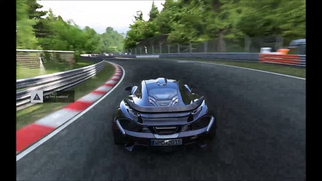 McLaren P1, Nurburgring Nordschleife (Stage 2), Chase Cam, Project CARS