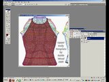Second Life Clothing Tutorial: Wrinkles, Shading, and Texture: pt 1