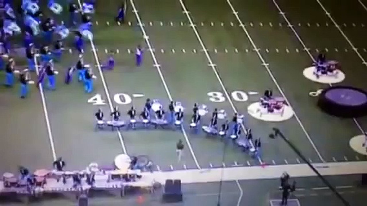 Carolina Crown Snare loses drum, judge saves the day 2014 finals