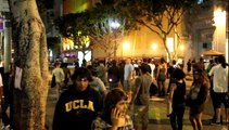 7-12-12 Downtown LA Art Walk - Protesters and LAPD Clash!