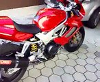 Honda VTR 1000 F with Wings exhaust