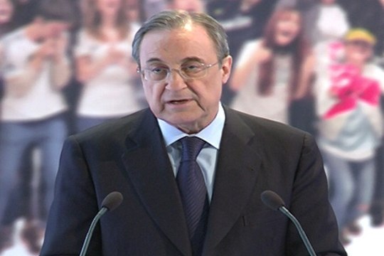 Florentino Pérez: El Real Madrid no se rinde nunca