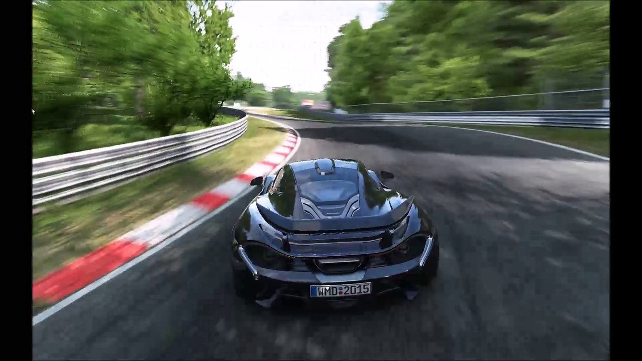 McLaren P1, Nurburgring Nordschleife (Stage 3), Chase Cam, Project CARS