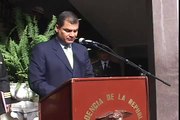 Discurso del Presidente Correa en Ceremonia de Relevo de Edecanes