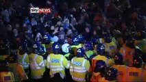 Anti-capitalists and anarchists attacked London