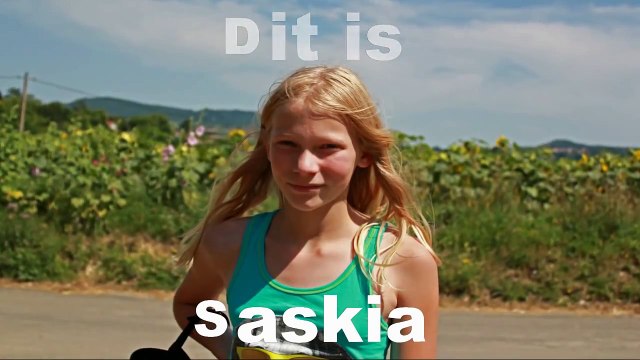 Saskia Smink van 11 jaar uit Best rijdt op mijn friese paard van 1,78m schofthoogte !