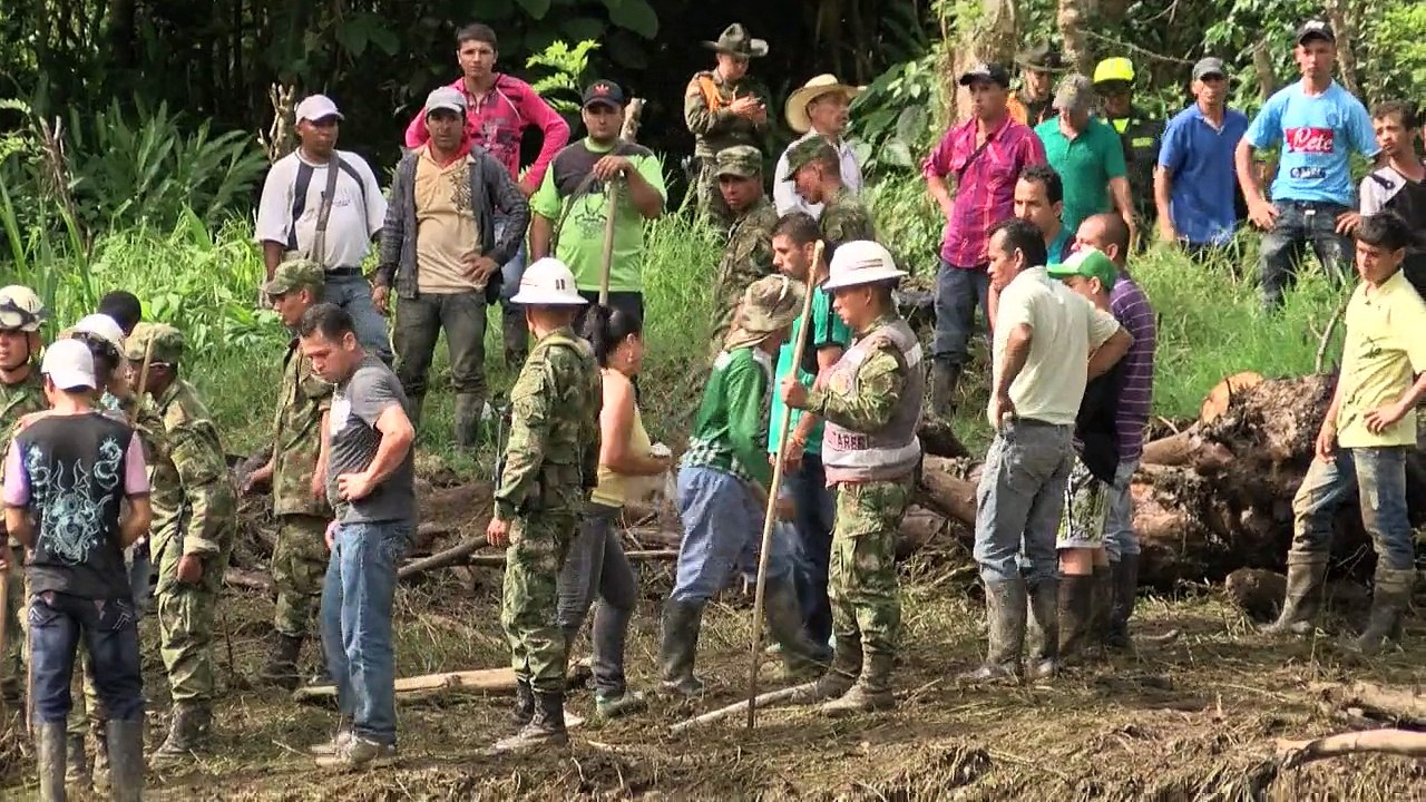 Colombia: siguen apareciendo víctimas del deslave