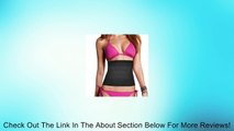 Women Elastic Strapless Tummy Shaper Slimming Belt Waist Cincher Black S Review