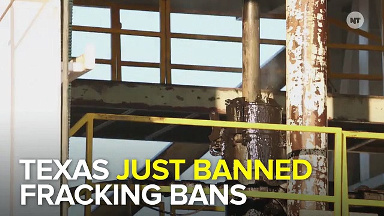 Texas Governor Bans Fracking Ban