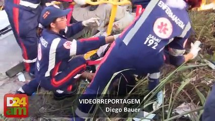 Homem tem o braço decepado em perseguição policial