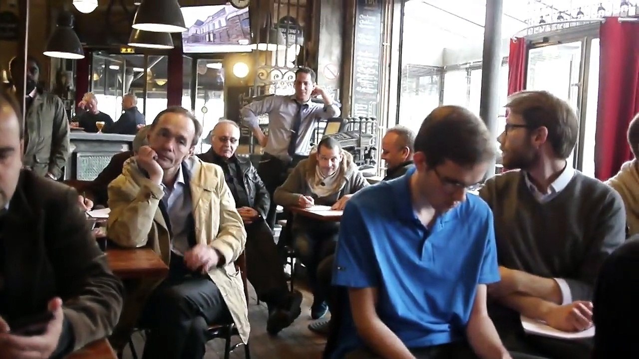 Café des idées UMP - Entreprendre avec Philippe HAYAT - introduction par  Geoffroy Boulard