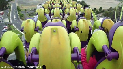 Medusa (HD POV Back) Six Flags Discovery Kingdom California