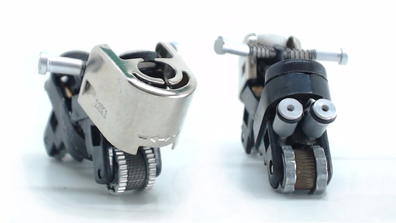 Minimoto con dos encendedores, cómo se hace