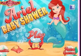 Baby Disney Princess Cartoon - Baby Ariel Royal Bath - Baby Video Games