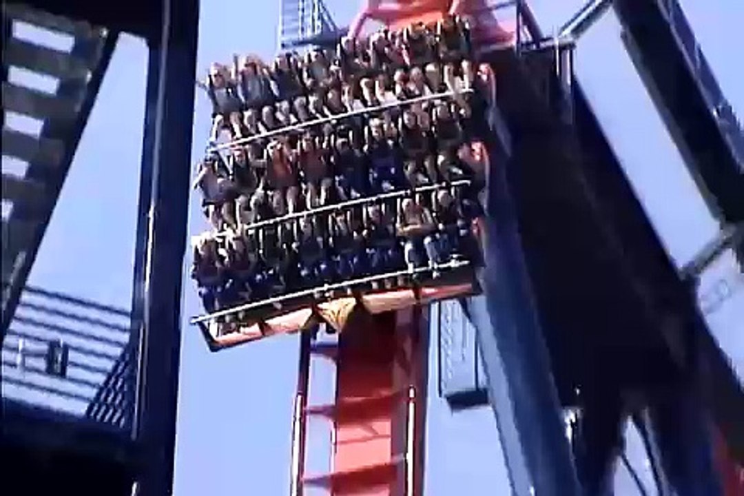 Sheikra roller coaster at Busch Gardens Africa
