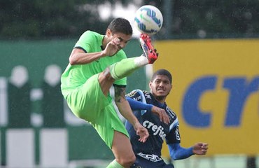 Скачать видео: Verdão vence Lusa em jogo-treino com gol de Maikon Leite