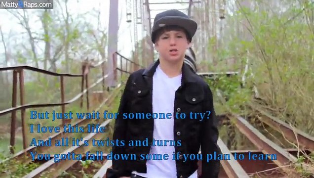 OneRepublic - Counting Stars (MattyBRaps Cover) (Lyrics on Video)