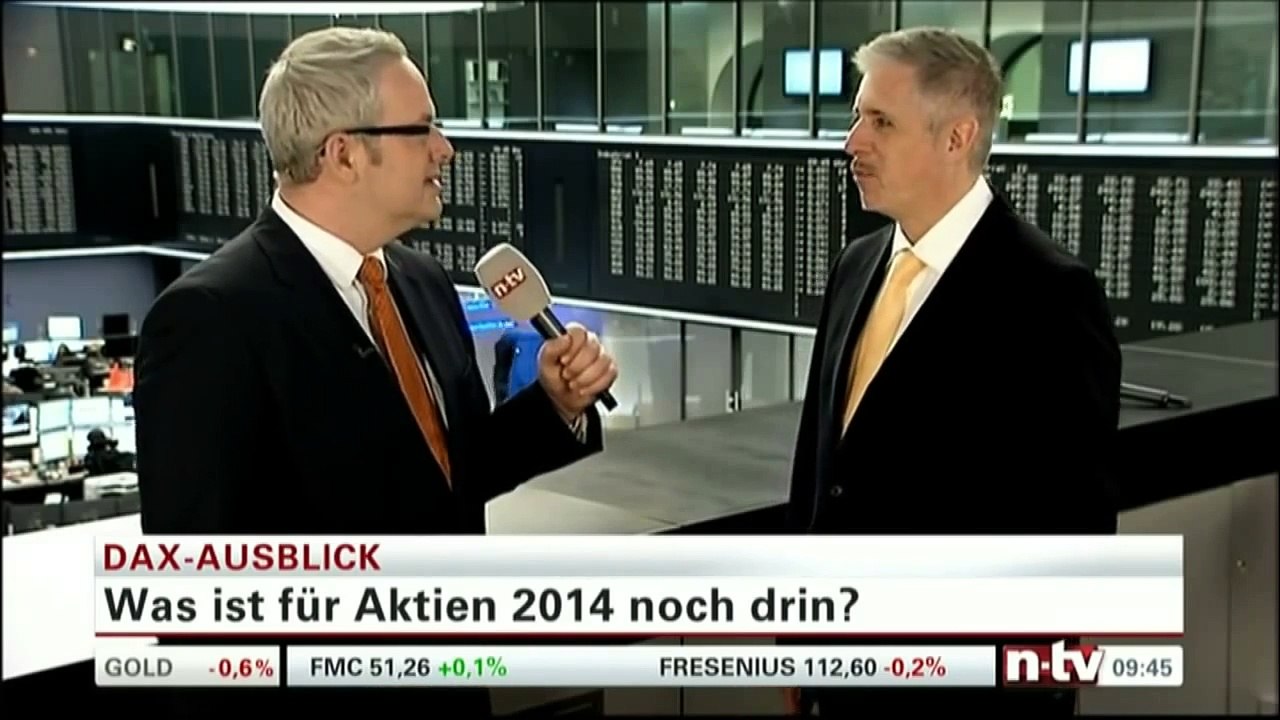 Mr  DAX  Dirk Müller   DAX Ausblick 2014