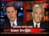 Ron Paul - CNN Spotlight 5-27-2007