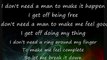 The Pussycat Dolls - I Don't Need a Man - Lyrics